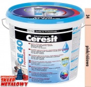 Cesresit CE40 Fuga wodoodporna 34 różowa 2kg
