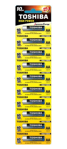 Bateria alkaliczna LR03 Tohiba HighPower BL/10