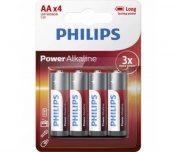 Bateria alkaliczna LR06 AA Power Alkaline BL/4 Philips