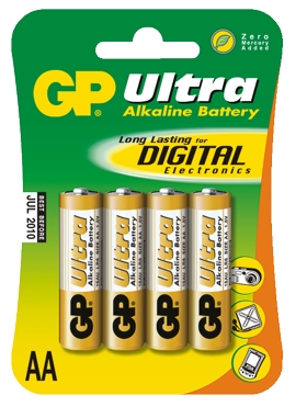 GP Bateria alkaliczna LR06 Ultra Alkaline BL/4