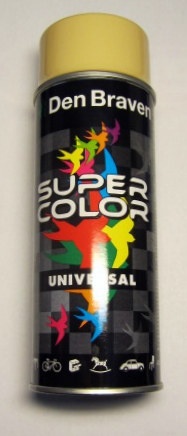 Lakier w sprayu beżowy Super Color DenBraven 400ml